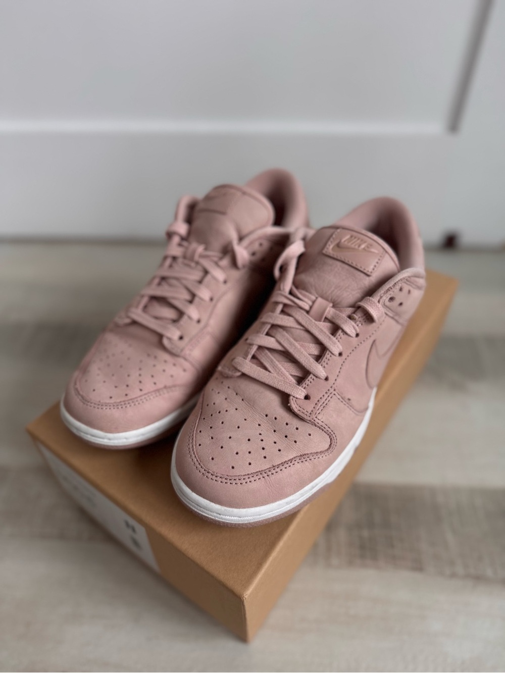 Nike Women’s Dunk Low Sneakers in Blush Pink - 8.5 W